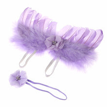 Load image into Gallery viewer, BAB- Fashion Newborn Baby Kids Feather Lace Headband &amp; Angel Wings Flowers