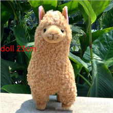 Load image into Gallery viewer, AA- Lovely 23cm White Alpaca Llama Plush Toy Doll Animal Stuffed Animal Dolls Japanese Soft Plush Alpacasso For Kids Birthday Gifts