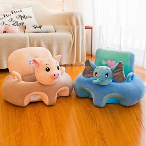 Sofa Seat for Infant Baby Cover Sit Learning Chair Washable Only Cover With Zipper Without PP Cotton