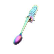 Load image into Gallery viewer, ME- 1 Pcs 304 Stainless Steel Mermaid Spoon. 5 colors choices