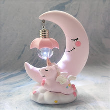 Load image into Gallery viewer, RD- Delicate Peaceful Unicorn Nightlight Resin Figurine