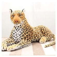 Load image into Gallery viewer, AA- 35 in Large Panther Plush Toys Soft Big Lying Lion Stuffed Animals Doll For Boys Gifts Real Life Plush Leopard Plush