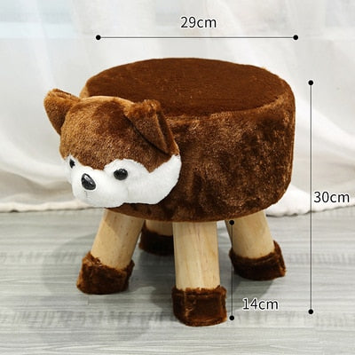 Monkey, Puppy, Panda, Fox, Tigers and Lion stools to delight and encha ...