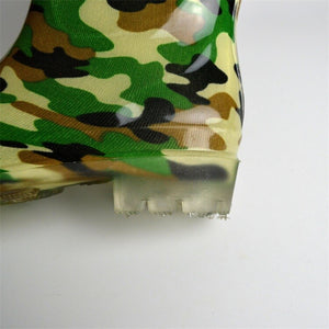 Children's Rain shoes Camouflage Medium Tube Rain Boots Non-slip Waterproof PU Rainboots Size 25-34.