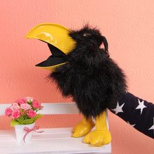 Load image into Gallery viewer, Super Cute Crow Hand Puppet Plush Toy Baby Birthday Gift Storytelling.