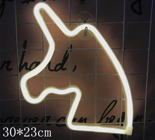 Load image into Gallery viewer, Colorful Neon Light LED Neon Sign Lights. Choice of Cat, Flamingo,