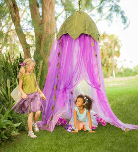 Fairy Crown Canopy for little woodland creatures to play the day away.