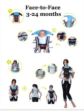 Load image into Gallery viewer, MH-Ages 0-24 months baby carrier, ergonomic kids sling backpack pouch wrap Front Facing multifunctional infant kangaroo bag