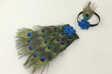 Load image into Gallery viewer, Peacock Costume Studio Newborn Hats Cute Peacock Baby Clothing Set