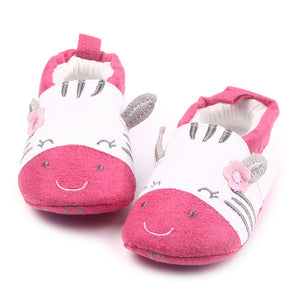 SH- Lovely Baby Newborn Shoes Anti Slip baby Shoes Prewalker Soft Bottom Infant Shoes First Walkers Fashion Slippers