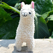 Load image into Gallery viewer, AA- Lovely 23cm White Alpaca Llama Plush Toy Doll Animal Stuffed Animal Dolls Japanese Soft Plush Alpacasso For Kids Birthday Gifts