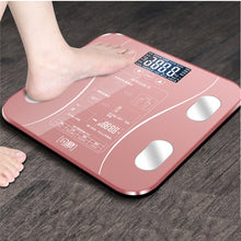 Load image into Gallery viewer, MH-Bathroom Body Weight Scale Scales Glass Smart Household Electronic Digital Floor Weight Balance  LCD Display