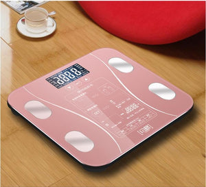 MH-Bathroom Body Weight Scale Scales Glass Smart Household Electronic Digital Floor Weight Balance  LCD Display