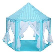 Load image into Gallery viewer, Play Tent Portable Folding Prince or Princess Tent Children Castle Play House
