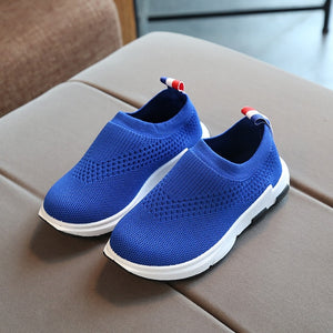 Kids Sneakers Running Children Shoes Boys Sport Shoes Girls Breathable Knit Socks Sneakers Outdoors Soft Casual Shoe