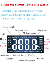 Load image into Gallery viewer, MH-Bathroom Body Weight Scale Scales Glass Smart Household Electronic Digital Floor Weight Balance  LCD Display