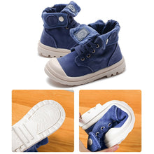 Load image into Gallery viewer, SH-2019   Kids Sneakers High Children&#39;s Canvas Shoes