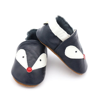 SH- 2019 New Skid-Proof Baby Shoes Soft Genuine Leather Baby Boys Girls Infant toddler Moccasins Shoes Slippers First Walkers