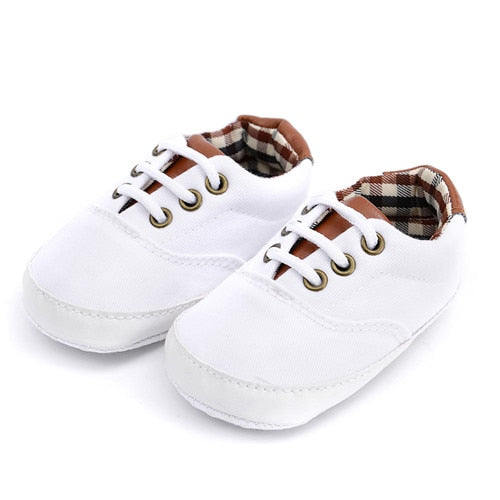 Shoes-Newborn Baby First Walker Infant Canvas Shoes 0-18 months