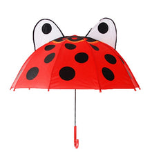 Load image into Gallery viewer, UM- Children&#39;s Umbrella with long-handled 3D ear or crown.