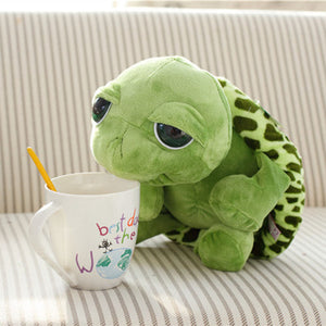 Tabasco Tortoise 20cm (7.87 inches) Extraordinarily Cute Turtle with Big Green Eyes Full of Love.