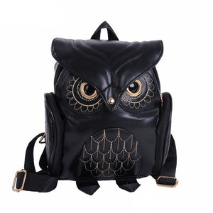 BP- Cute Owl Fashion Backpacks Cartoon  Backpack Softback School Bags